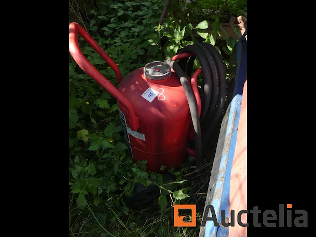 2 poederbrandblussers van 50 kg op trolley - afbeelding 3 van  4