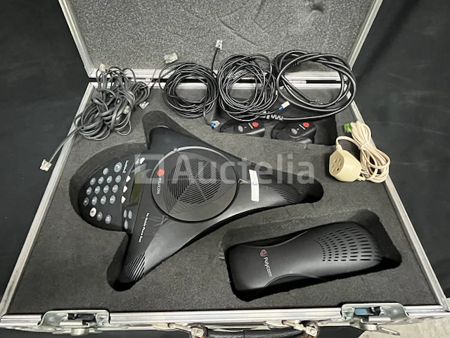 2 polycom soundstation 2 conferentietelefoons - afbeelding 3 van  5