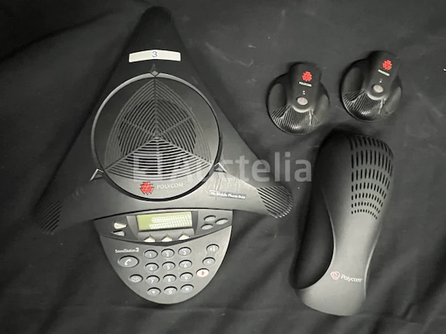 2 polycom soundstation 2 conferentietelefoons - afbeelding 4 van  5