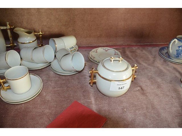 2 porseleienen koffieserviezen - afbeelding 5 van  17