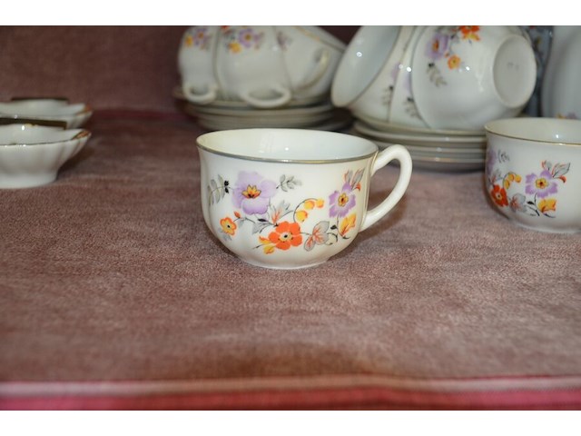 2 porseleienen koffieserviezen - afbeelding 16 van  17