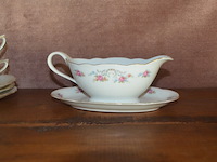 2 porseleinen koffieserviezen, 5 sierstukken - afbeelding 9 van  14