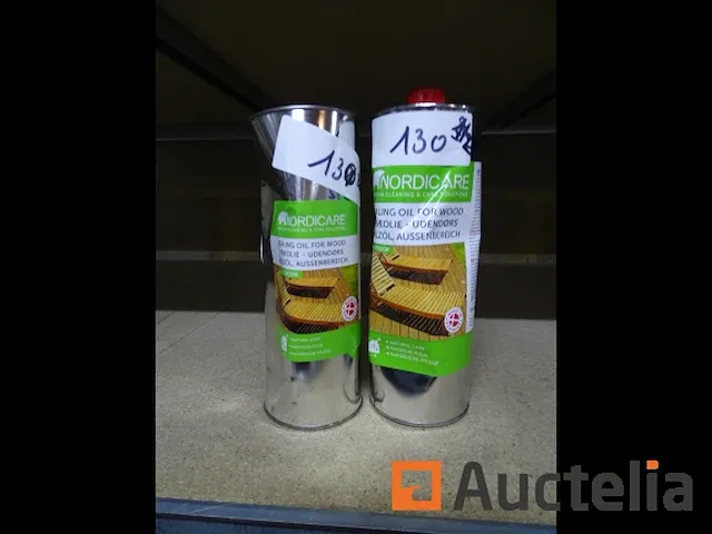 2 potten houtolie voor buiten nordicare nor-6224704 - afbeelding 1 van  4