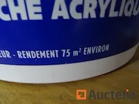 2 potten met wit interieur verf voor 75 m2 per pot - afbeelding 3 van  8