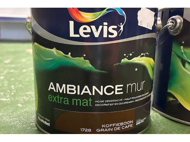 2 potten verf levis - afbeelding 2 van  3