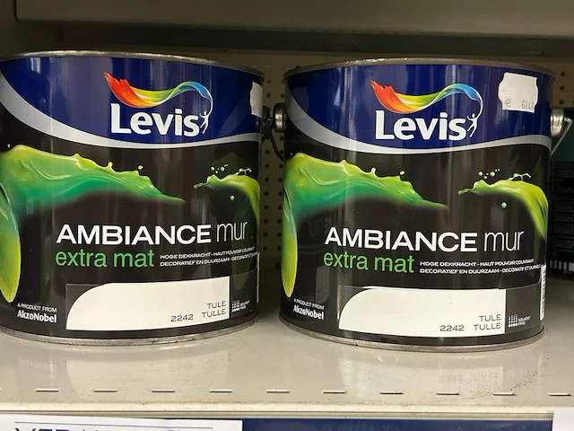 2 potten verf levis - afbeelding 1 van  3