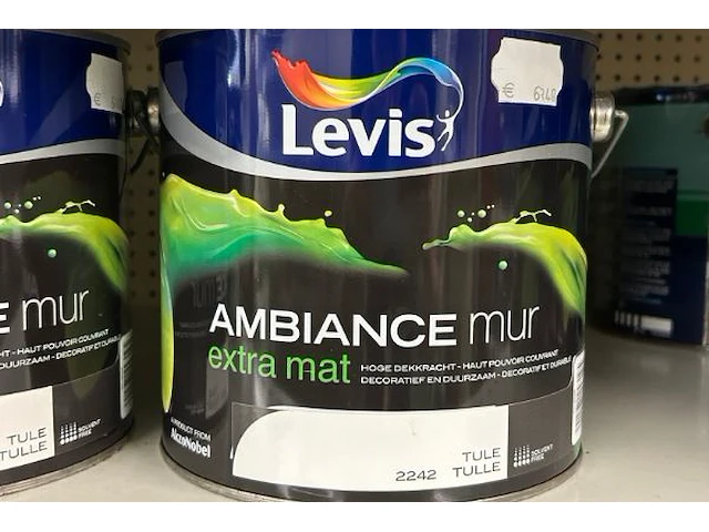 2 potten verf levis - afbeelding 2 van  3