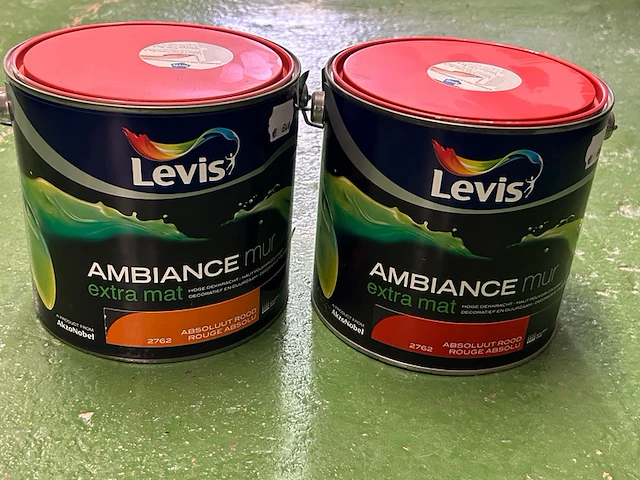 2 potten verf levis - afbeelding 1 van  1