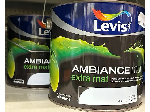 2 potten verf levis - afbeelding 1 van  3