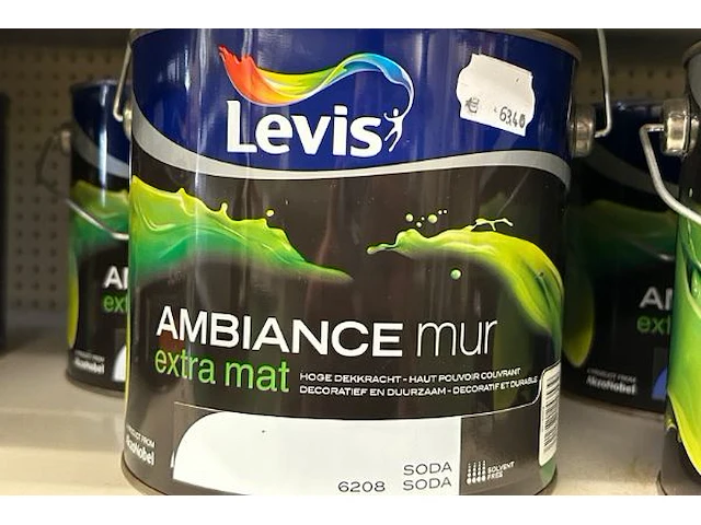 2 potten verf levis - afbeelding 2 van  3