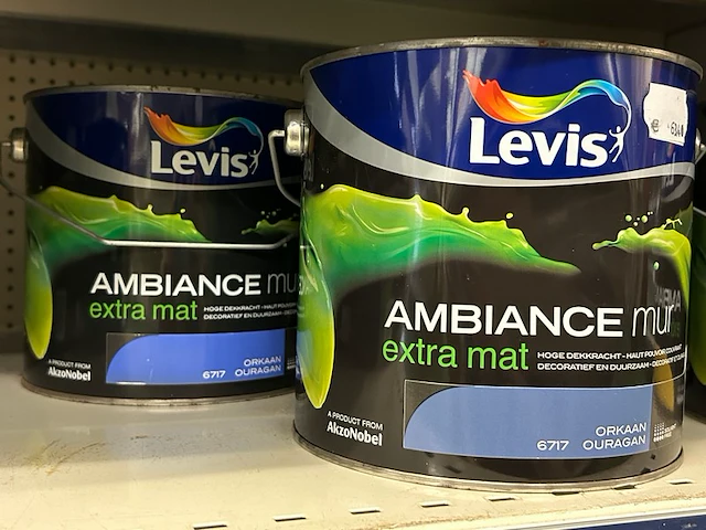 2 potten verf levis - afbeelding 1 van  3