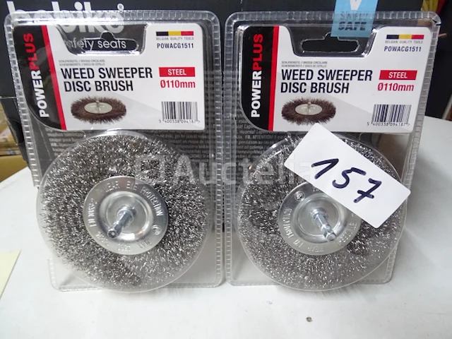 2 powerplus powacg1511 ijzerborstels - afbeelding 1 van  4