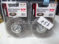 2 powerplus powacg1511 ijzerborstels - afbeelding 1 van  4