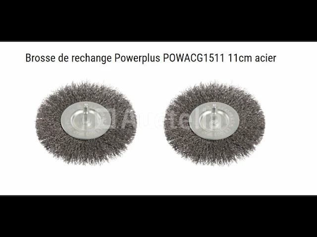 2 powerplus powacg1511 ijzerborstels - afbeelding 2 van  4