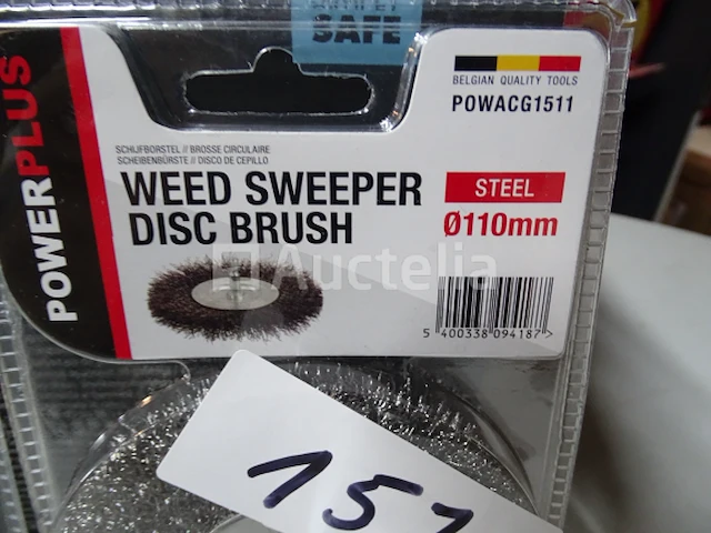 2 powerplus powacg1511 ijzerborstels - afbeelding 4 van  4