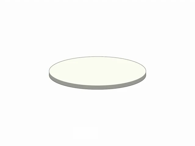 2 pro buffettafels rond - ø 183 cm - met ecru stretch top - afbeelding 3 van  6