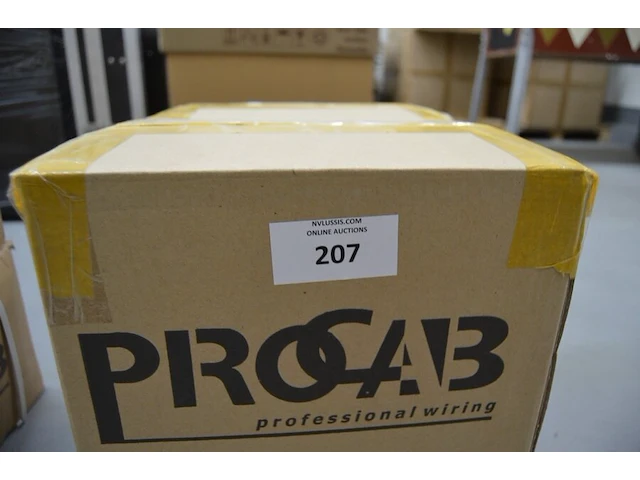 2 procab crm650 stroomkabels op haspel nieuw in doos - afbeelding 2 van  7