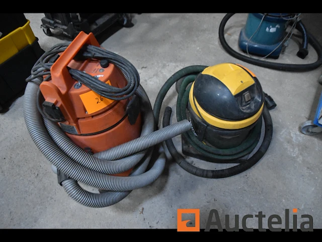 2 professionele stofzuigers spit en ironside - afbeelding 2 van  7