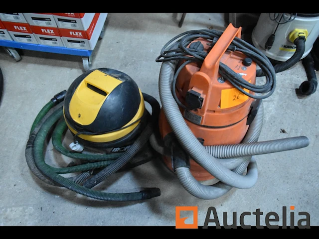 2 professionele stofzuigers spit en ironside - afbeelding 3 van  7