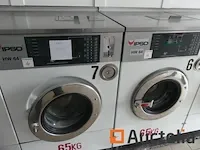 2 professionele wasmachines 6,5 kg met ipso hw64 token coin - afbeelding 4 van  6