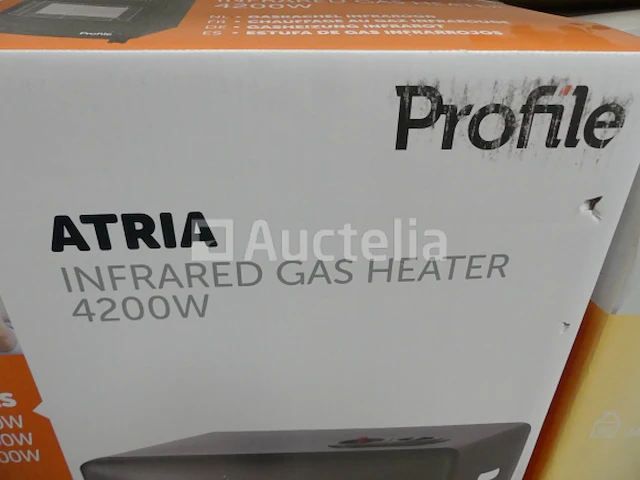 2 profiel atria gas infrarood kachels - afbeelding 3 van  4