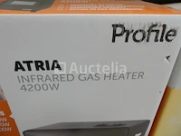 2 profiel atria gas infrarood kachels - afbeelding 3 van  4