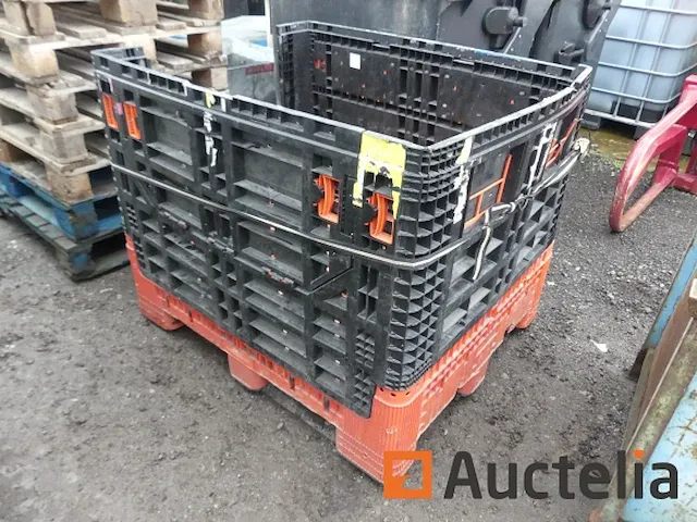 2 pvc afval bakken - afbeelding 2 van  6