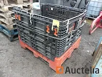 2 pvc afval bakken - afbeelding 2 van  6