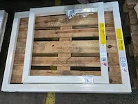 2 pvc frames voor ramen - afbeelding 1 van  4