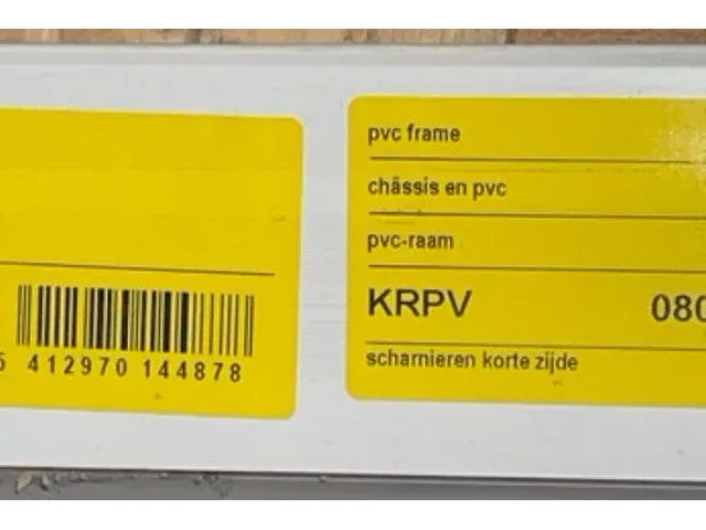 2 pvc frames voor ramen - afbeelding 4 van  4