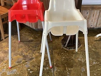 2 pvc kinderstoeltjes - afbeelding 1 van  1