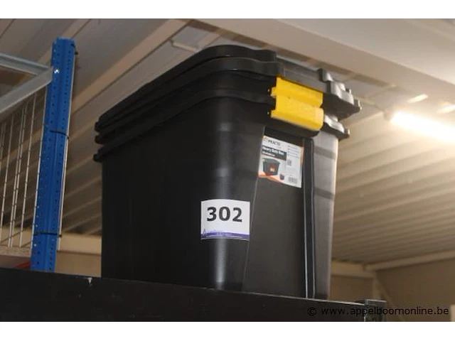 2 pvc materiaalkisten - afbeelding 1 van  2