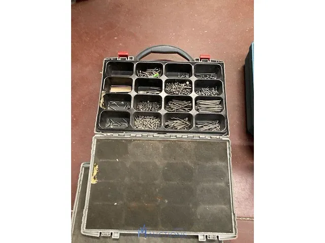 2 pvc opbergkoffers met inhoud - afbeelding 2 van  2