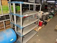 2 pvc rekken - afbeelding 1 van  3
