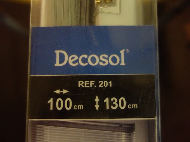 2 raamlamellen decosol h 1,30- b 1,00m - afbeelding 3 van  3
