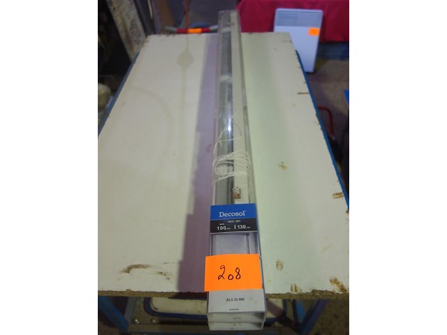 2 raamlamellen decosol h 1,30m x b 1,00m - afbeelding 1 van  2