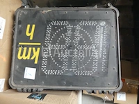2 radars voor snelheidsindicatoren