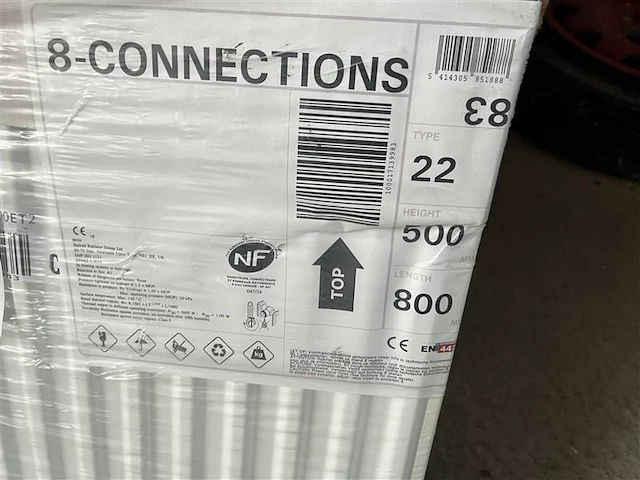 2 radiatoren nieuw in verpakking - afbeelding 3 van  5