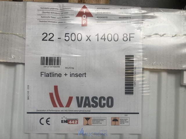 2 radiatoren vasco - afbeelding 2 van  2