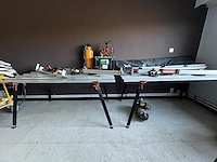 2 raimondi werktafels in combinatie met haakse slijper - afbeelding 4 van  16