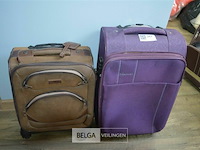 2 reiskoffers/trolley - afbeelding 1 van  3