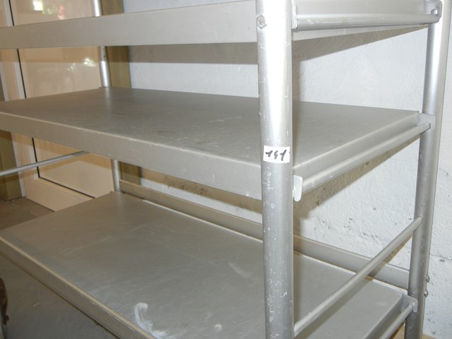 2 rekken in aluminium - afbeelding 1 van  2