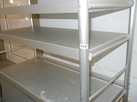 2 rekken in aluminium - afbeelding 1 van  2