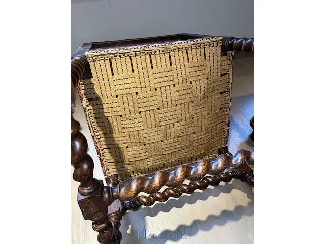 2 renaissancestijl stoelen - afbeelding 8 van  8