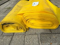 2 restrollen gele pvc - afbeelding 2 van  2