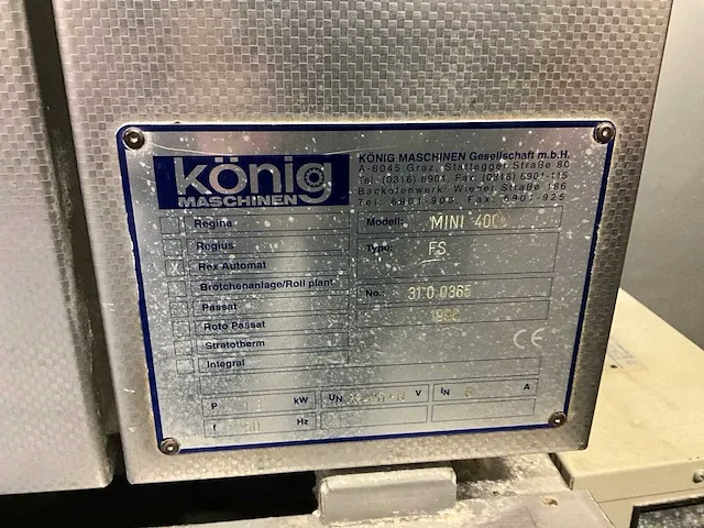 2-rijige kopmachine konig mini rex 4000 - afbeelding 3 van  12