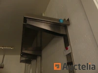 2 roestvrijstalen wandplanken - afbeelding 3 van  4