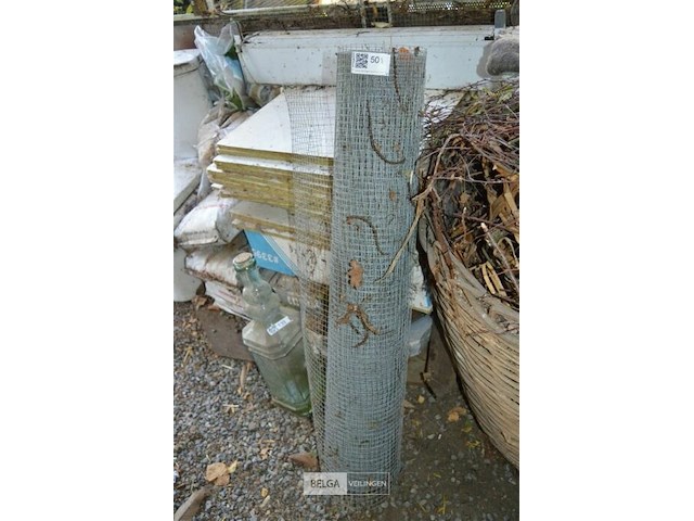 2 rollen ijzerdraad vierkantjes - afbeelding 1 van  5