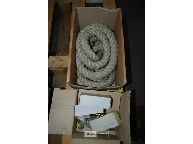 2 rollen naturel en bevestiging - afbeelding 2 van  4