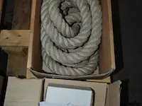 2 rollen naturel en bevestiging - afbeelding 2 van  4